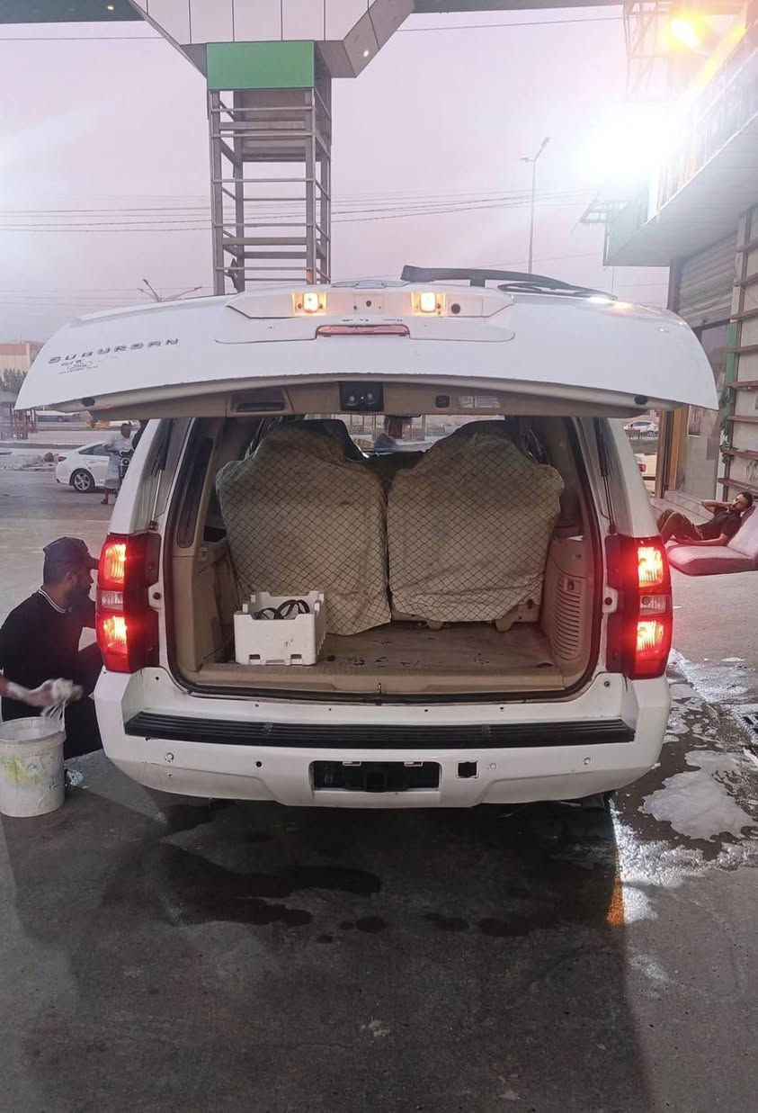 سلام عليكم فحل 8براغي جديد ادوات ادوات ادوات
1-تخم تاير جديد
2كير مكنيه كفاله 
3داخل نضيف
4حداديه جديده
5كفاله كص وسرقه ونتربول موديل 9
سعر 62بيها مجال قليل حك الجيه 
العنوان بصره ***********
