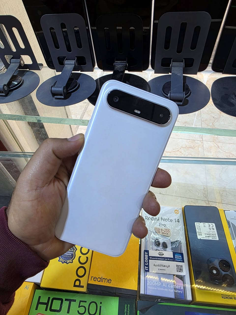 أجهزة مستخدمه نظافة ١٠٠%
هونر اكس ٩ دي ٣٥٠ الف
ريلمي سي ٨٥ برو السعر ٢٢٥
بوفا سلم السعر ٢٤٠ 
سبارك ٤٠ برو السعر ١٧٠ 
بعقوبة شارع الاوقاف..مكتب مركز بعقوبة للموبايل


**إذا كنت صاحب هذا الإعلان وتريد حذفه لأي سبب، رجاءا أرسل رسالة إلى الدعم الفني**