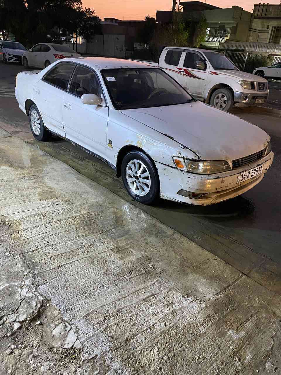 السلام عليكم 
مارك نفخ مديل ٩٣ رقم بصره انكليزي بأسمي السياره مثل ما واضحه بالصور بدي وحداديه والدواخل تعبانه مكينه وكير شغالات نكره سلف المكينة ٢ ونص ديلكو سعرها ٢٥ورقه مكاني بغداد شارع فلسطين ***********
