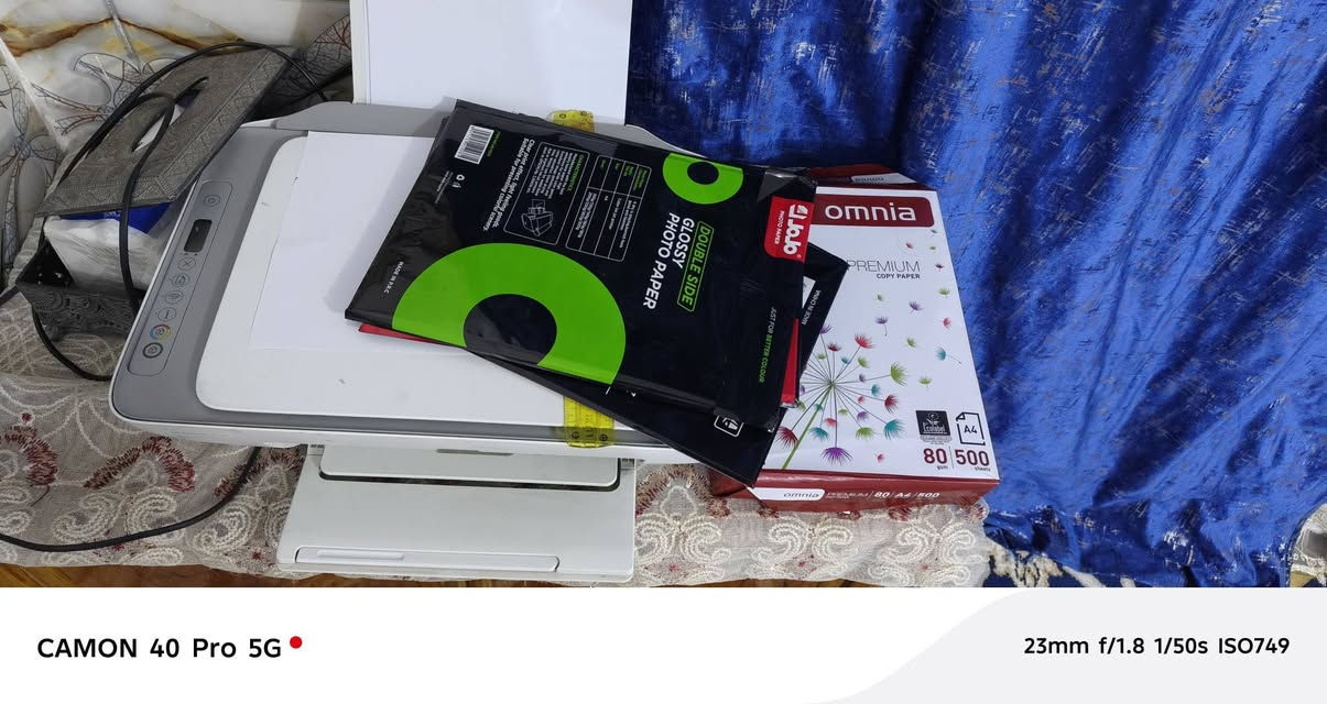طابعه HP DeskJet 2720 للبيع السعر 50الف  وبيها مجال
جميع الملحقات اللي من الورق اللي داخل الصوره مع البيع
***********

