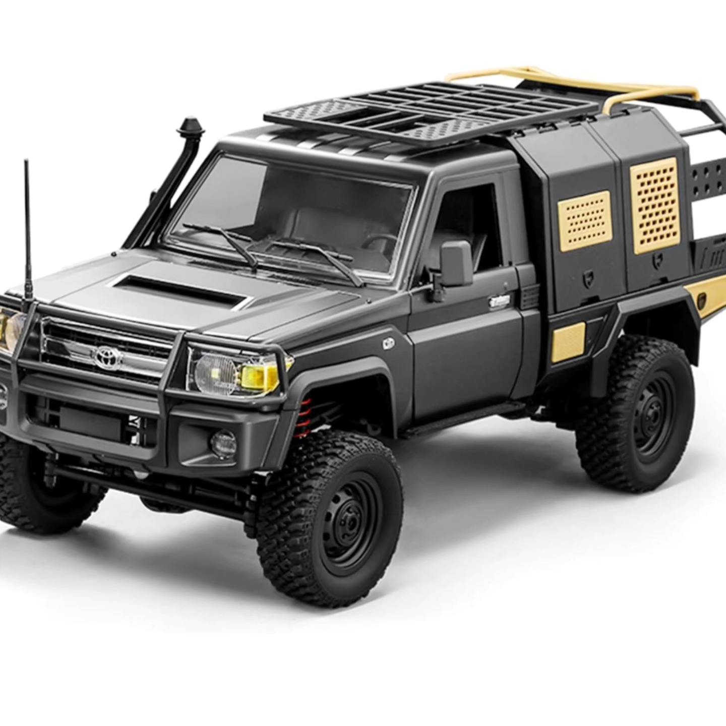 سيارة زحف تعمل بالتحكم عن بعد بمقياس 1/12، طراز MN82S، سيارة زحف صخرية تعمل بالتحكم عن بعد، دفع رباعي، تويوتا LC79، سيارة للطرق الوعرة تعمل بالتحكم عن بعد بتردد 2.4 جيجاهرتز مزودة بمصابيح LED للبالغين، سيارة هواة فضية اللون


**إذا كنت صاحب هذا الإعلان وتريد حذفه لأي سبب، رجاءا أرسل رسالة إلى الدعم الفني**