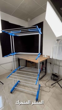 وداعاً لفوضى الملابس ونشرها بكل مكان في البيت! 👕🏠 تعاني من ضيق المساحة...