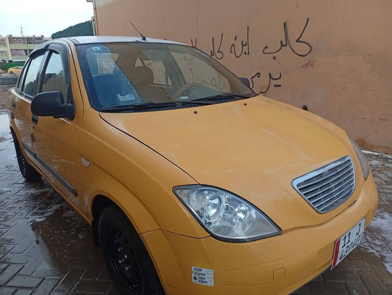 السلام عليكم طيبه للبيع 2015 رقم بغداد كير ومحرك مقفولات زوج تاير جديد صدر أمامي خلفي طخه باب الخلفي السعر 35  العنوان بغداد مدينة الصدر *********** مكلف بالنشر
