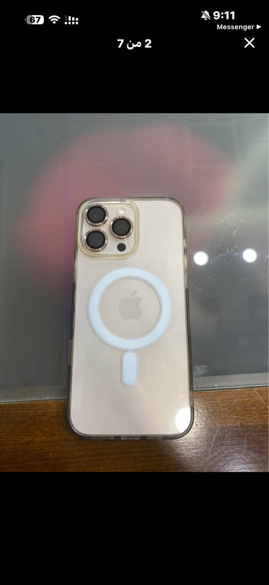 ايفون 16 pro max /
256 كيكا بطارية 100 مشحون 123 مرة نضيف شخط واحد مابي  ZA باقي بي ضمان 6 اشهر المبايل نضيف كلش كلش نموذج m كارتون كامل ملحقات
السعر مليون و نص 1500000 بي مجال بسيط لشراي
لتواصل ***********
