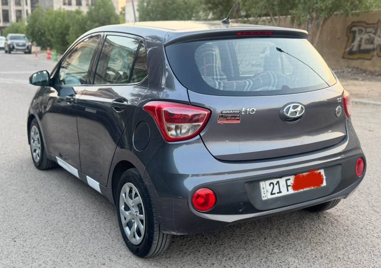 هونداي i10 
2019
مكينه 4 سلندر 
بيه فقط بارد مكانات بسيطه بدون لا ضربه ولا صبغ 
ماشيه 41 مكينه وكير بشرط الوكاله 
تحكم ستيرن
شاشا 
كامره 
مري شفط 
مانع انزلاق 
حداديه مكينه كير تبريد طخم تاير كله جاهز 

رقم سليمانه وهزه ما نافذات الى نهاية السنه

عنوان بغداد شارع فلسطين 
معروضه 78 وبيه مجال بسيط 
*********** بغداد, العراق
