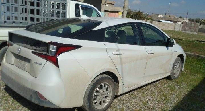 سلام عليكم  بريوس موديل 2021 رقم  بغداد جديد محولة هزه جديده 
سياره ضرر بونيد فقط 
السعر  145وبيها مجال ترهم اذا مقدمة زينة كيفل  مكاني ناحية الزاب  الهاتف  ***********
