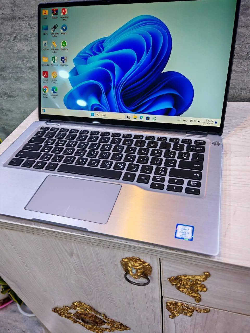 لابتوب أخو الجديد للبيع ،
💻 لابتوب وتابلت (2 في 1) للبيع - أداء خارق ونظافة ممتازة! 🔥
إذا كنت تبحث عن جهاز يجمع بين القوة والأناقة والمرونة، فهذا الجهاز هو خيارك المثالي لـ (الدراسة، العمل، التصميم، أو الترفيه). 👇
🚀 المواصفات الفنية (المواصفات العالية):
المعالج: Intel® Core™ i7 (الجيل الثامن) يتميز بالقوة والسرعة العالية مع 7 أنوية حقيقية و 8 مسارات معالجة لتشغيل أثقل البرامج بسلاسة.
الذاكرة العشوائية (الرام): 16 جيجابايت لتصفح سريع جداً وبدون أي تعليق.
الهارد (التخزين): 256 جيجابايت من نوع SSD السريع جداً (يفتح الجهاز برمشة عين).
الشاشة: دقة عالية FHD (Full HD) تعطي ألواناً واقعية وصورة فائقة الوضوح.
نظام التشغيل: ويندوز 11 (Windows 11) أحدث وأقوى نظام مدعوم رسمياً من مايكروسوفت.
🔄 الميزة الخارقة (2 في 1):
شاشة لمس وقلاّب: الجهاز يتحول 360 درجة! يعني تقدر تستخدمه كلابتوب طبيعي للعمل، أو تقلبه وتستخدمه كـ آيباد (تابلت) للتصفح والقراءة بكل سهولة وحسب رغبتك. 📲💼
📬 للتواصل والاستفسار:
مراسلة الصفحة خاص
، السعر 455 الف


**إذا كنت صاحب هذا الإعلان وتريد حذفه لأي سبب، رجاءا أرسل رسالة إلى الدعم الفني**