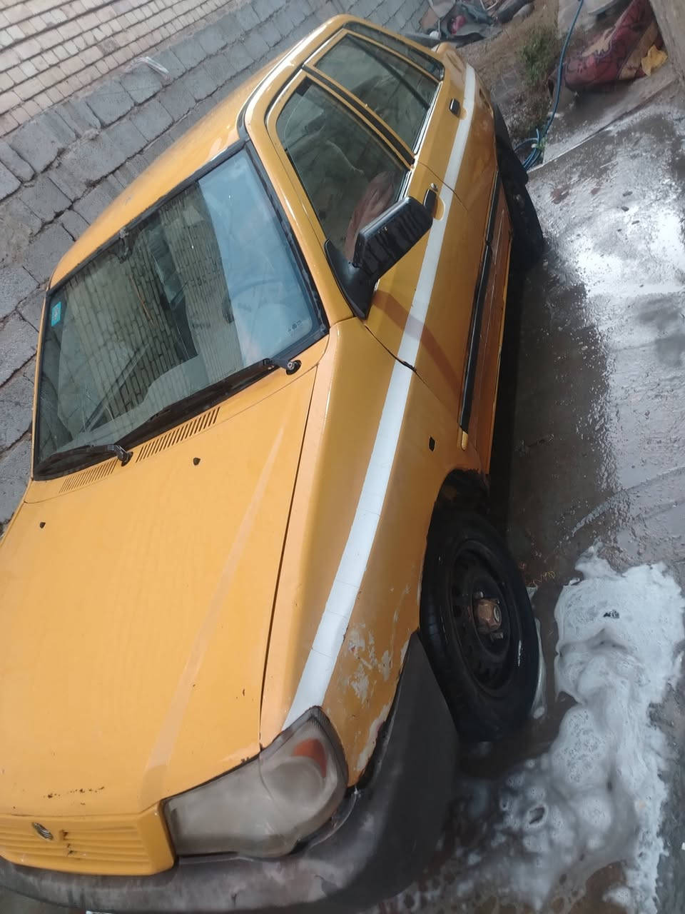 يالله السلام عليكم سايبا للبيع موديل ١٢ جاهزه مصفره رقم انكليزي مكينه جديده  كير نمره الرابعه اتفلت كشر كدام عينك عضمته حلوه شواصي مكفولات تبريد نقص غاز يشتغل اكاتبك مروري السعر ١٨ قفل الاتصال على الرقم *********** أو *********** مكان بغداد التاجي ابو عضام
