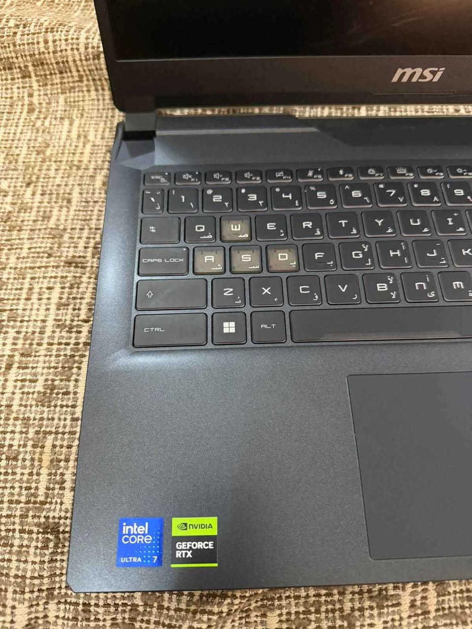 Cyborg 15 AI A1VFK لابتوب 
معالج 

Intel(R) Core(TM) Ultra 7 155H (22 CPUs). ~3.8GHz
رام 16 ddr5 5600
كرت 4060 
هارد 
1 تيرا 
شاشة فول اج دي 144 فريم كركوك, العراق


**إذا كنت صاحب هذا الإعلان وتريد حذفه لأي سبب، رجاءا أرسل رسالة إلى الدعم الفني**
