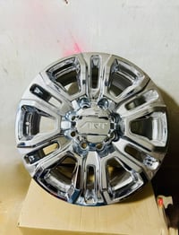 للبيع تخم ويل همر h2 كروم جديد غير مستخدم حجم 20 8براغي 07714440440