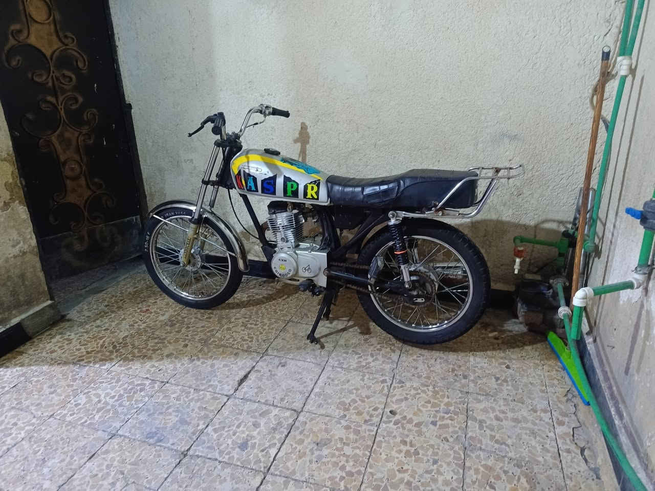 دراجه للبيع نوع الدراجه ايراني مكاني بصره القبله السعر 350😍*********** ادوات
