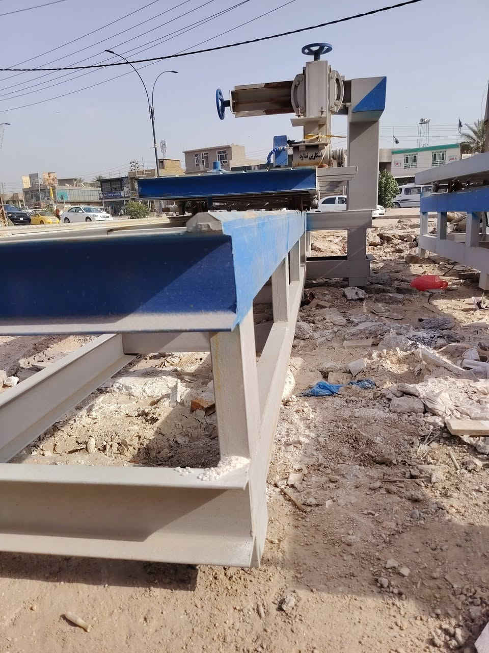 سلام عليكم قاطعات كوارتز جديد    طول العربانه ٣متر تقطع عدل او زاويه ٤٥ تفصال أيادي سوريه حديد ثقيل الاستفسار *********** واتساب
