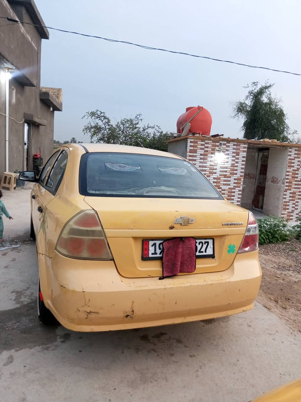 سلام عليكم افيو للبيع موديل 2011خليجي بأسمي كربلاء انكليزي مصفره هيئه وغرامات تخم تاير حداديه كير محرك 1400 تبريد كفاله شاشه كير اوتوماتيك تحكم بالمري سنتر لوك كهربائيات كلها شغاله حادثها جاملغ جه السائق وبنيد مبدل بدون دواخل السعر 64 وبيها مجال حك الجيه مكان حله ناحيه النيل قرب اثار كيش 
*********** غير متواجد عالنت
