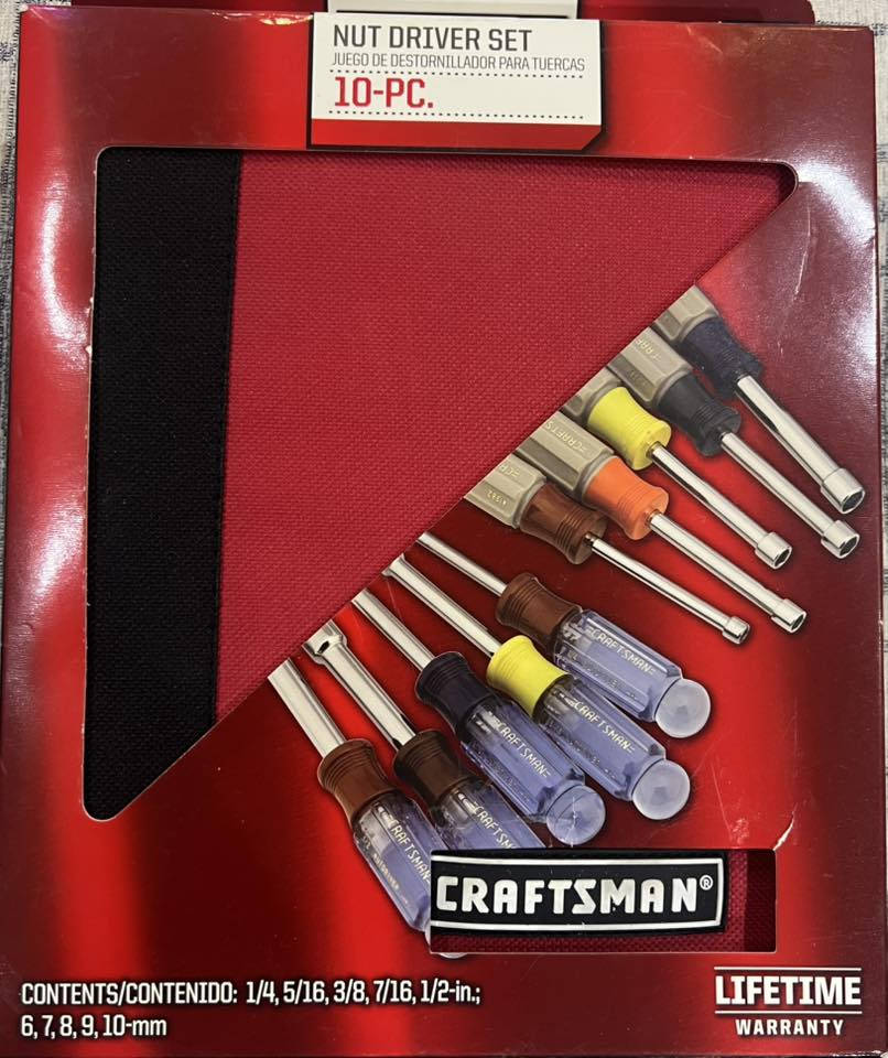 سیت لقمة شكل درنفيز 
10قطعة قياس ملم و انج
مارکە CRAFSTMAN امریکی
سعر ٢٠ الف
لدينا توصيل إلى كل محافظات 🚚


**إذا كنت صاحب هذا الإعلان وتريد حذفه لأي سبب، رجاءا أرسل رسالة إلى الدعم الفني**