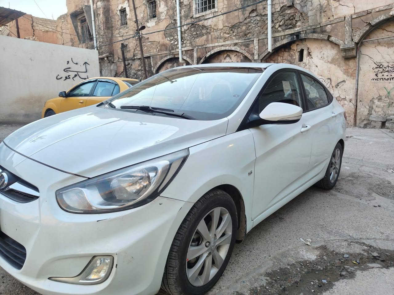 اكسنت 2012 خليجي السعر 96 ورقة
رقم نينوى 
سلايت 
5 تكوات
5 ويل كب 
محرك 16 دوش المرغوب
كير توماتيك 
 كير ومحرك شرط 
كوبون بنزين 
تبريد ثلج
 طخم تايرات جديد 
باتري جديد 
دوشمة جديدة
جلد ارضية جديد
 ماشية 156 
 السنوية تنتهي 2028
 ضرر جاملغ اليمين الخلفي وتقليم جاملغ اليسار
للاستفسار ***********
