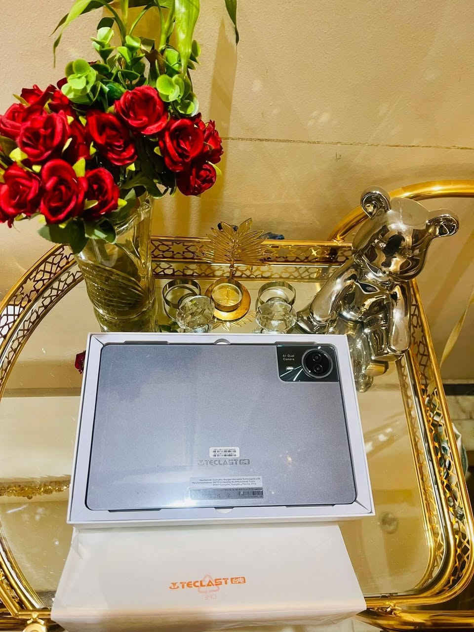 Teclast T50 plus
جهاز غني عن التعريف، يجمع بين التصميم النحيف والأداء القوي، مناسب جداً للدراسة، الألعاب.

المعالج: Helio G99 (أداء سريع وسلس) 60 فريم بوبجي.

الشاشة: 11 إنش بدقة 2K وتردد 90Hz (سلاسة خرافية).

الذاكرة: 256 جيجا + 20 جيجا رام (8 أساسي + 12 توسعة).

البطارية: 8000 مللي أمبير.

النظام: أندرويد 15
الجهاز جديد بالكارتون  يجي ويا كيبل
حط سعرك بدون كسر


**إذا كنت صاحب هذا الإعلان وتريد حذفه لأي سبب، رجاءا أرسل رسالة إلى الدعم الفني**