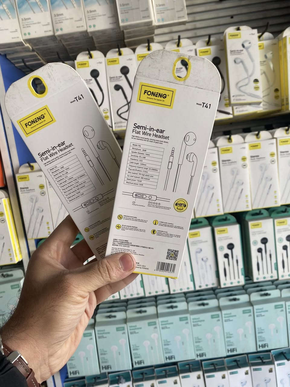 #مركز_فدك_للموبايل 

سماعة من شركة فونك T41

سعر القطعه 5🔥🔥🔥🔥

سعر 3قطع 10🔥🔥🔥🔥

يتوفر توصيل داخل مجمع بسماية 🚚

العنوان مركز فدك للموبايل قرب مطعم خان مندي مجاور ثامر ابو الطرشي 

الطلب او الاستفسار مراسلتنا خاص او على الرقم ***********
