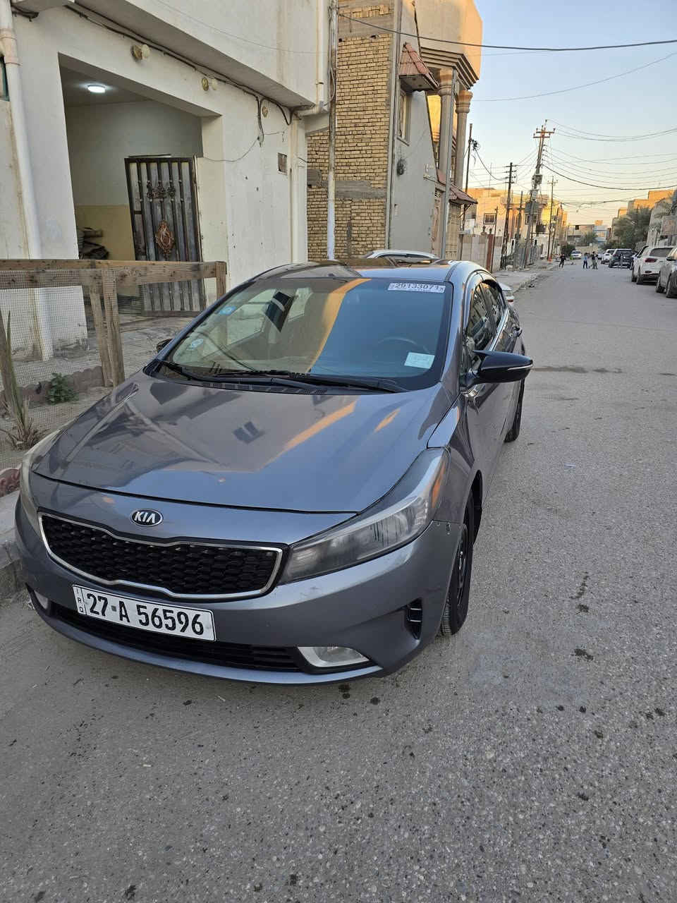 كيا فورتي موديل 17  EX محرك 2000. جيدي مفتوح
رقم ذي قار الجديد بأسمي شرط تحويل
مواصفات
بصمه تشغيل .فتحه .مري شفط . اشاير بالمري نضام ترحيب .صندوق ذكي  . تدفئه كشنات .شاشه كبيره بلاديه .كامره خلفيه بلاديه وبعد بيهه مواصفات
 سياره جاهزه 
تخم تاير كوري جديد
 باتري جديد حادثه تبديل بنيد فقط لادواخل ولا ايرباك 
السونار بالمنشور
السعر 128 مجال بسيط
تفاصيل اكثر 
***********
