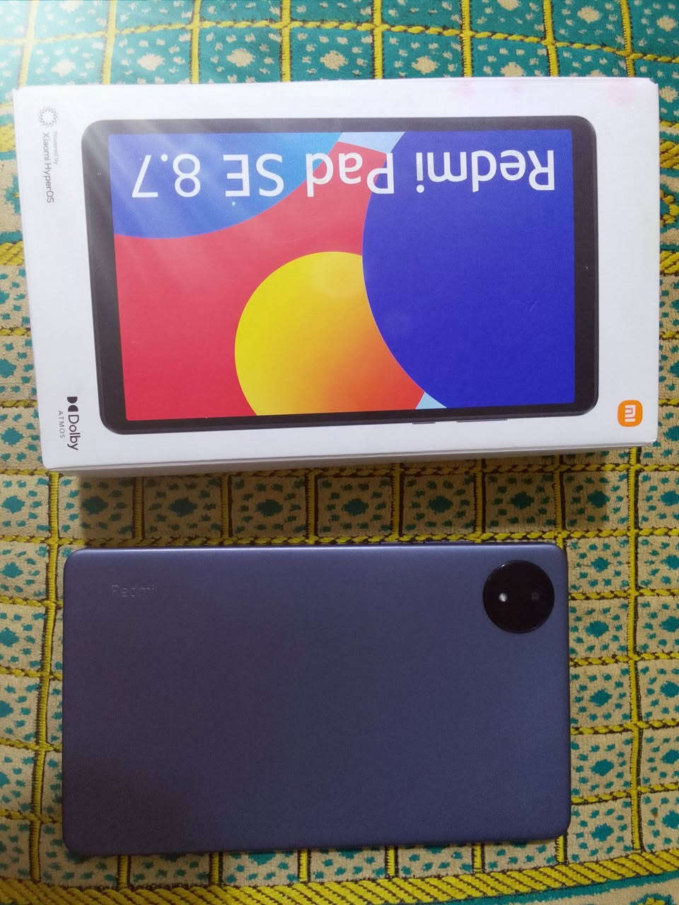 جهاز آيباد 
  Redmi Pad SE

حجم 8.7 مناسب للدراسة استخدام قليل نظيف جداً.
ذاكرة 128GB
عشوائية 4GB
ملحقات كاملة مع الكارتون

سعر - 110 الف قفل

المسيب - حي العسكري
***********
