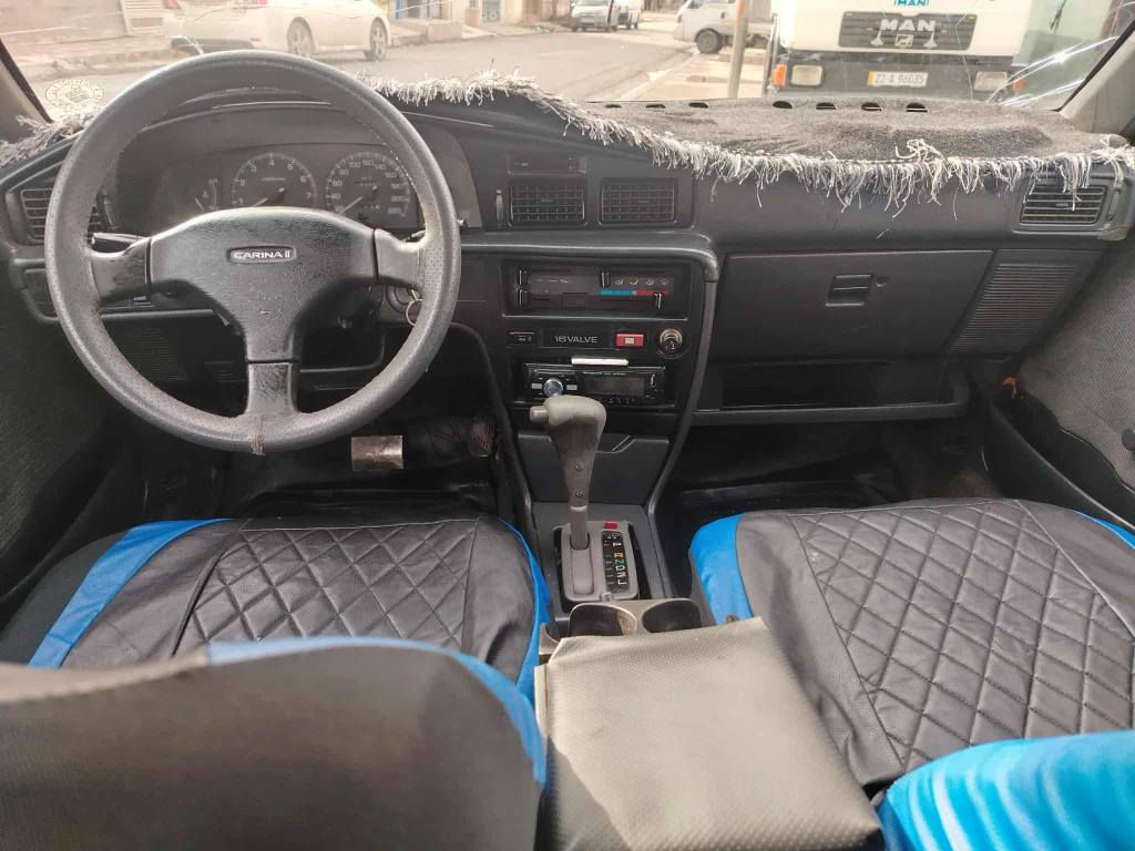 تویتا کارینا مۆدیل ۱۹۹۰
گێڕ تۆماتیک 
گێڕو مکینە بەشەرت
وەرگەڕاو بڕانەوەی نیە 
 حزام بۆیاغ لۆ جوانی
بەناو کردن بەشەرت
هەولێر کەسنەزان
32$مجال
***********
کۆڕک ڤایبر واتس اپ أربيل, العراق
