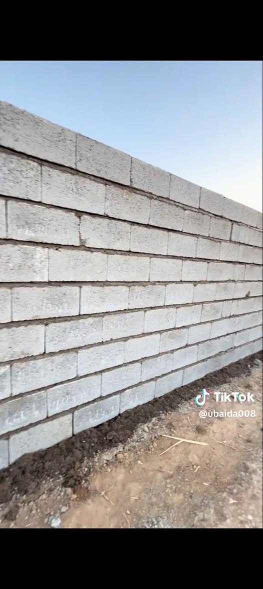 سلام عليكم خلفه بناء بلوك درجه اولى *********** اتصال اوستفسار 🫡
