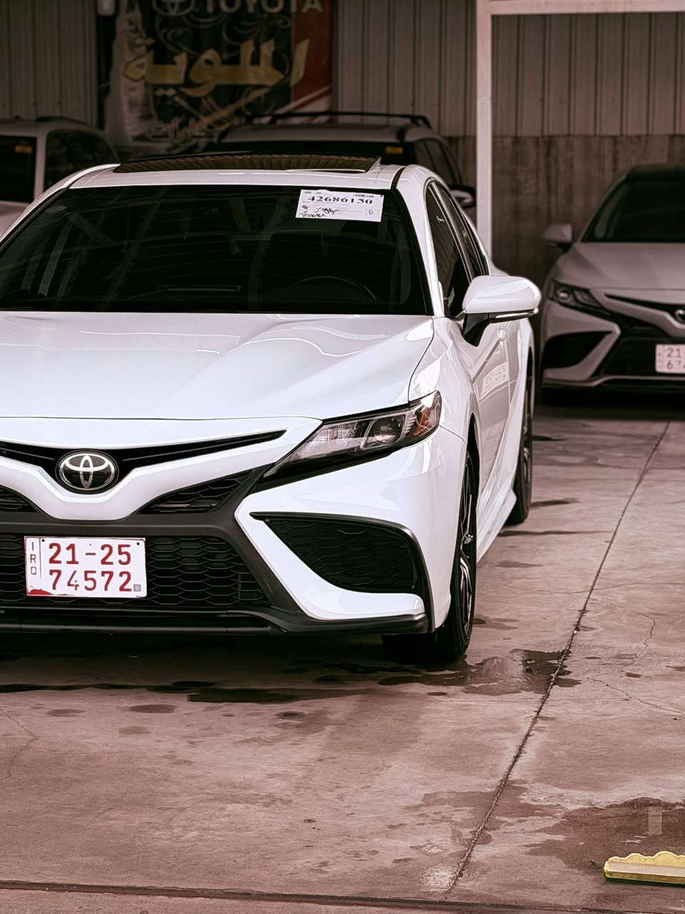 🔷اللهم صلي على سيدنا محمد واله وصحبه 
وسلم🔷

#تويوتا__كامري__SE_بلاص_

موديل2024

سعر27500$

المواصفات 
سقف سلايت
بصمه تشغيل
تشغيل عن بعد
بصمة ابواب
شحن تلفون لاسلكي
كشنات تدفئه
ستيرن تدفئه

ضرر فقط جامرلغ مفتوح

بدون دواخل بدون ارباك بدون تبديل  بدون صبغ

شرط الفحص

شرط الترقيم

كاتي دخول جديد

يترقم دهوك اربيل سليمانيه

#للأتصال***********

       🔷للفخامة عنوان وعنوانها الملوية 🔷
