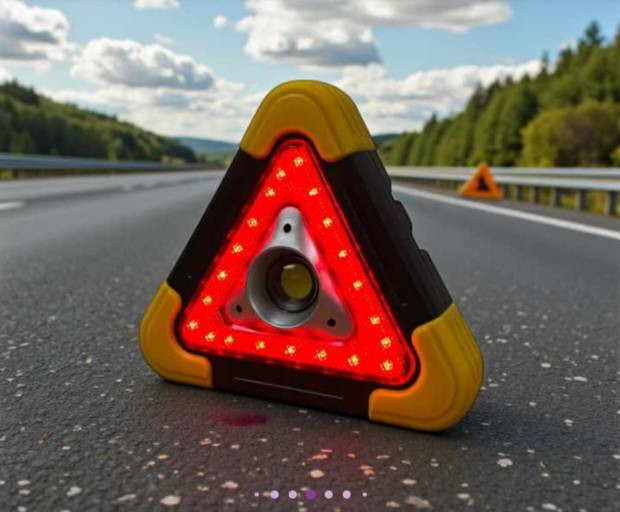 أمانك أولًا… أينما كنت 🚨

كشاف التحذير المثلث LED يمنحك إنارة قوية وتنبيه واضح في حالات الطوارئ.

500 لومن قوة إضاءة مع أوضاع تحذير حمراء لسلامتك على الطريق.

يعمل بالطاقة الشمسية وUSB – جاهز دائمًا بدون قلق.

مثالي للسيارة، الرحلات، وأوقات انقطاع الكهرباء.

قطعة ضرورية لا غنى عنها في كل سيارة 🔦
لحجز اتصل على *********** وتساب
