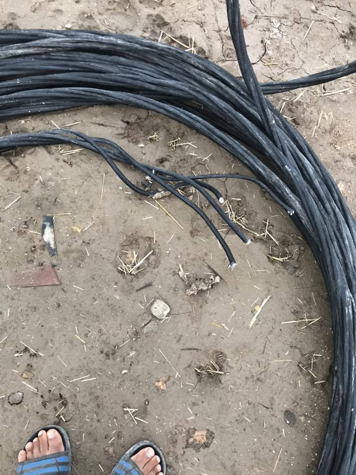 سلام عليكم ضفيره كهرباء ابو50طوله 97متر قطعتين الشراي يتصل***********
