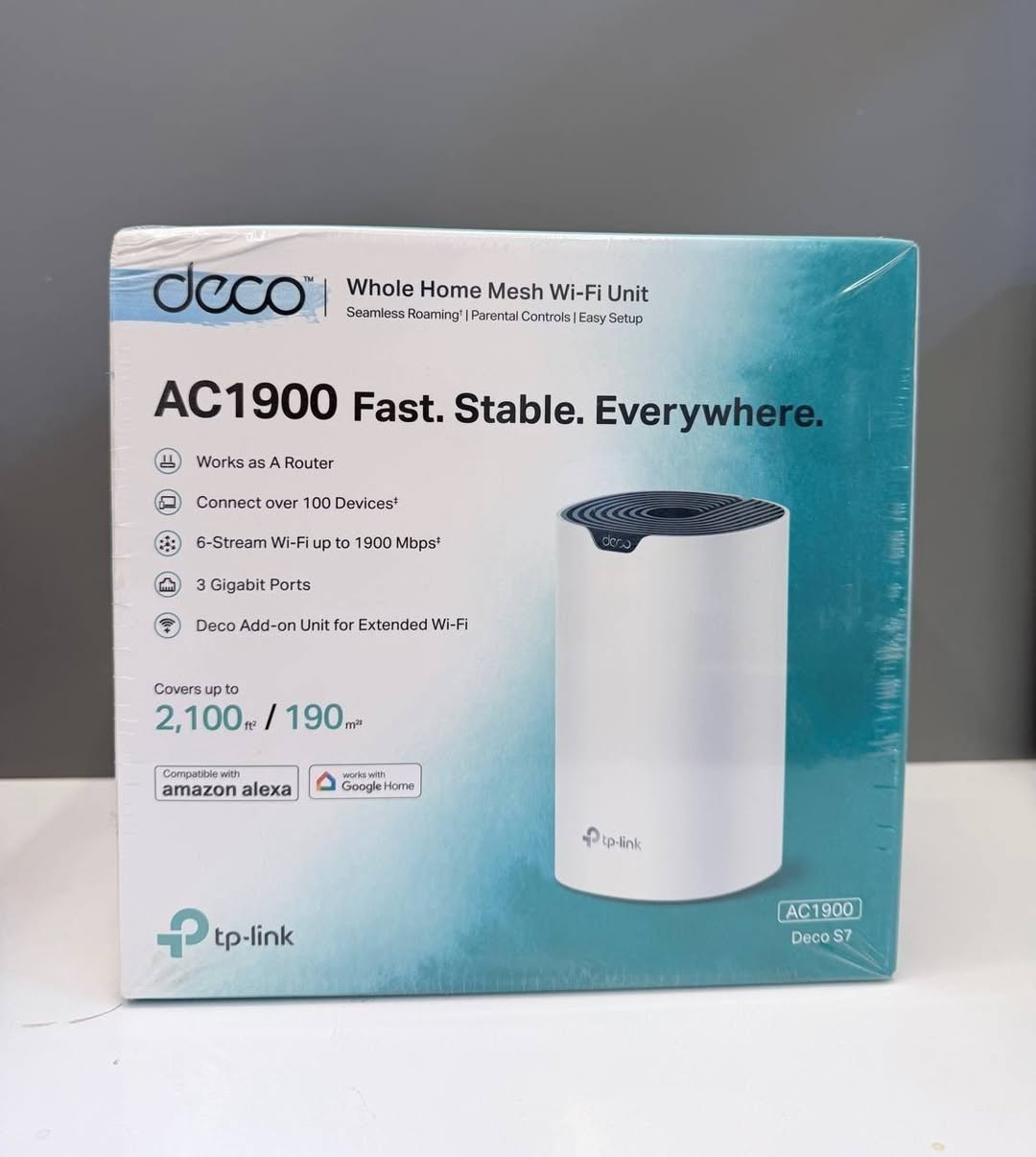 DECO TP-Link
⭕️DECO-S7-1pcs
🔥بسعر…. 55.000
⭕️DECO-S7-2pcs
🔥بسعر…. 98.000
⭕️DECO-S7-3pcs
🔥بسعر…. 145.000 

تواصل معنا على الواتساب ⬇️
https://wa.me/c/9647830788873 

او من خلال قناة التلكرام 
https://t.me/hik1984 
اوزيارة مقرنا الكائن في
الديوانية - شارع الفرق الموسيقية - مقابل مجمع الاصدقاء
او الاتصال على الرقم التالي 

‎             ***********   /واتساب ***********
