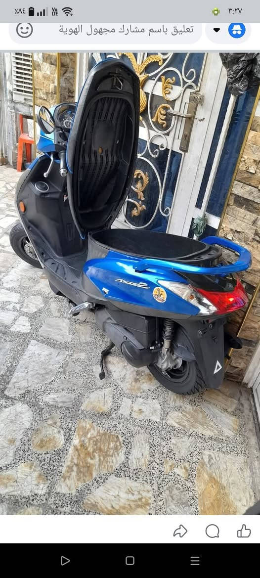 السلام عليكم دراجة لكزز موديل 17 كفالة عامة ماشية 20ألف سعر مليون و 300 وبيهة مجال حك الجية بغداد جسرديالى القديم رقم ***********
