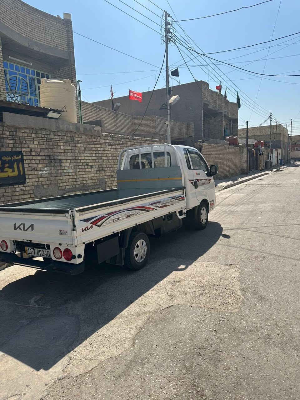 سلام عليكم كيا حمل للبيع موديل 2026فول مواصفات سستم مكينه2700 ماشيه 43الف سياره مكفوله كفاله عامه العنوان بغداد جسر ديالى القديم الرقم والاستفسار ***********
