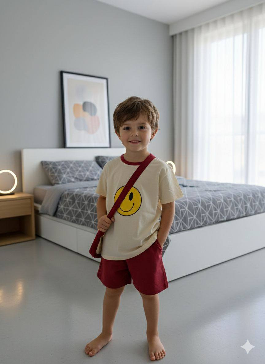 🌠⚡ طقم أطفال ولادي و بناتي 👫 
علامة سمايل لبسة العيد مال طلعه ⚡🌠

✅ القياسات ( من 2 سنة الى 5 سنة )📏

✅ متوفر بلون اصفر - احمر - اخضر🌈

✅ خامة تجنن مثل بالمنشور شرط🚀

🔴 السعر 12,000 ألف 

🚚 توجد خدمة توصيل لجميع المحافظات 

📩 للحجز راسلنا ع خاص أو على واتساب 👇
*********** 

🌠 العنوان 👈 الناصرية حي أور شارع السبيس قرب مكتبة الشاطر 

⚡ بإدارة الاستاذ عوض غفار ⚡

#آزاد_ستور
#مجمع_آزاد
#ملابس_اطفال
#طقم_اطفال
#لبسة_العيد
