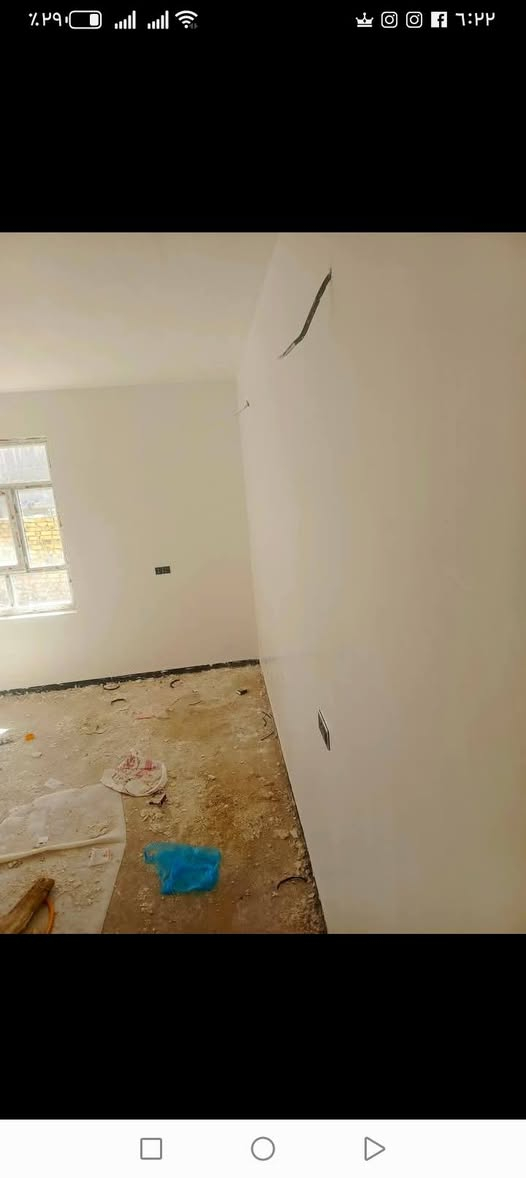 خلفة جص وبورك وتصفير البخ خارجي وداخلي شغل بل يومية وعلة متر متفرق حالين *********** ورقم***********
