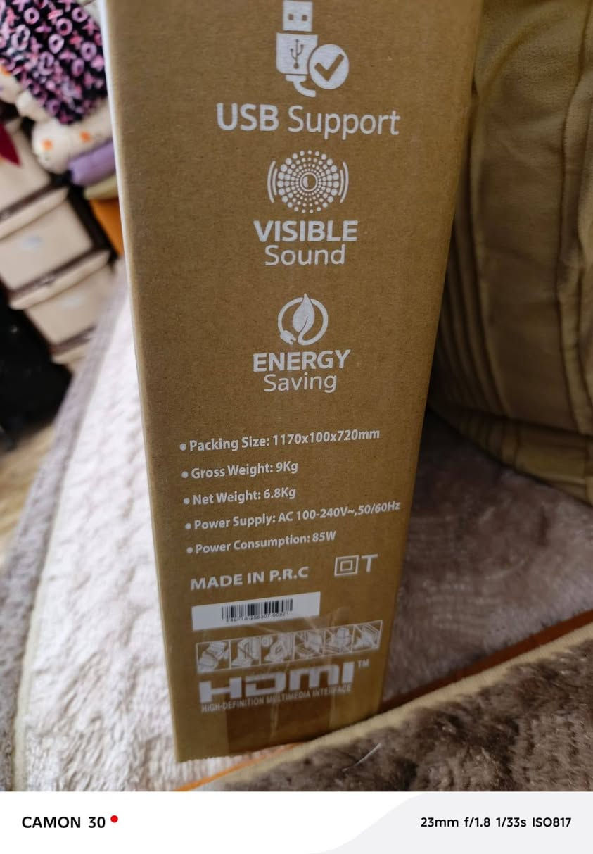 شاشه ال جي بالكارتون اصليه فول مواصفات حجم ٥٥ بيع مستعجل وبدون عمله ٣٠٠ الف للعلم ب٥٥٠ ماخذه وصل الشراء، موجود ***********
ضمانها ٣سنوات وصل ضمانها موجود
