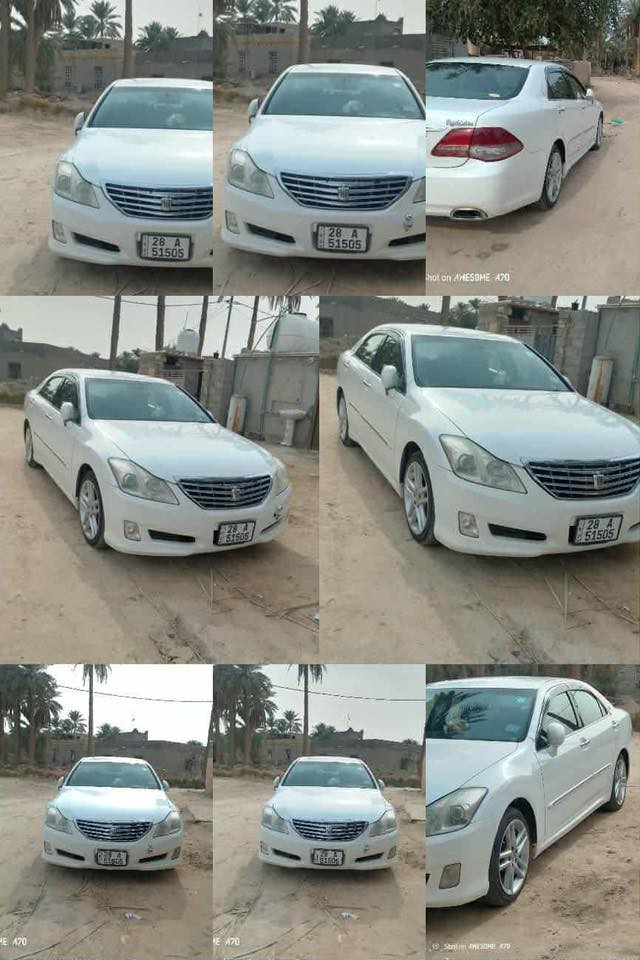 السلام عليكم تيوتا كراون حوت ٢٠٠٨ قرار ٤٨ بسمي رقم نجف انگليزي مكينه 4g الجبيره مكينه وكير وحداديه وتخم تاير وباتري كله جديد السياره بيها كصه قماره فقط شورط التحويل نفس اليوم السعر (١٣٠) وبيها مجال للشراي بيع او مراوس مكاني بابل كفل اي استفسار اتصل على الرقم مكلف بالنشر 

‭.   ٠٧٨٢ ٦٣١ ٢٥٥٢‬
