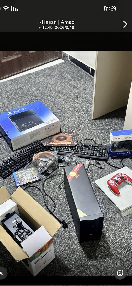 سلام عليكم عندي بلي فور سلم مامفتوح مساحه تخزين480 وياء جوزتك اصلي بي زر واحد مايشتغل وياء جوزتك تجاره شغال وياء يوبس ثنين واحد جبير وثاني صغير وياء ثنين كيبورد وموس واحد.وياء سماعه وياء قرص كراند فايف وياء تلفزيون معروض بل صوره    سعر450


**إذا كنت صاحب هذا الإعلان وتريد حذفه لأي سبب، رجاءا أرسل رسالة إلى الدعم الفني**