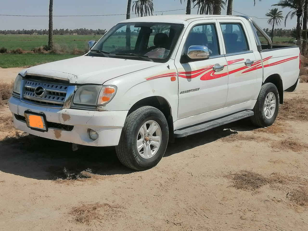 اعلان بيع،للبيع سياره بيكب نوع زد اكس اوتو،فئة گراند تايگر،موديل 2019 ،رقم قادسيه،السياره بحاله ممتازه من ناحية  المحرك والگير والحداديه، تبريد شغال ثلج،مطلوب 100 ورقه  وبيها مجال،للٱستفسار التواصل على الخاص او على الرقم ***********
