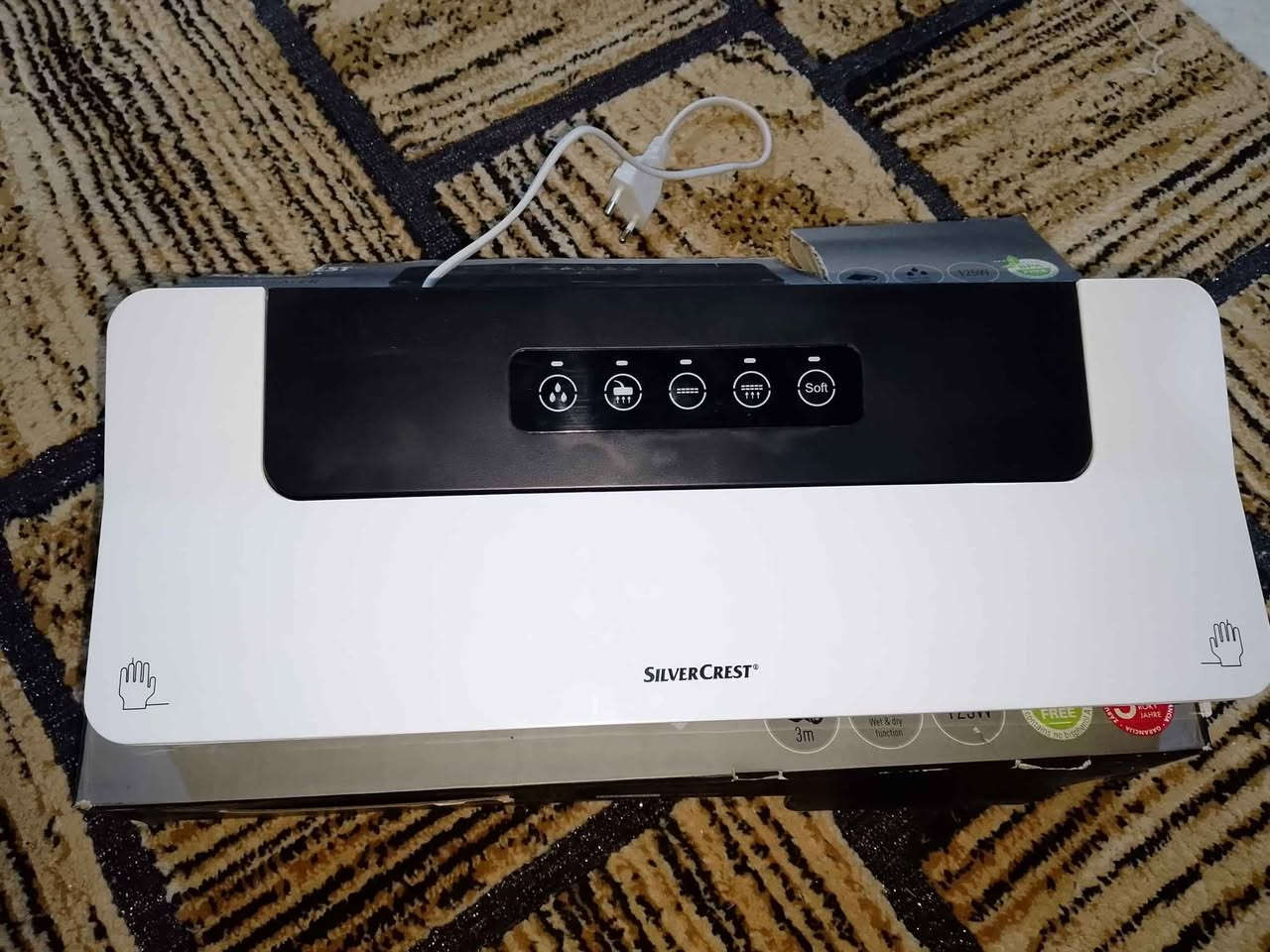 كمية جهاز كبس علاگات من ماركة سلفر كريست شرط اصلي 
واحد ب ١٥ الف دهوك, العراق


**إذا كنت صاحب هذا الإعلان وتريد حذفه لأي سبب، رجاءا أرسل رسالة إلى الدعم الفني**