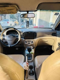 اكسنت خليجي موديل 2010 سياره خير من الله كامله مابيها اي نقص صدر محرك ...