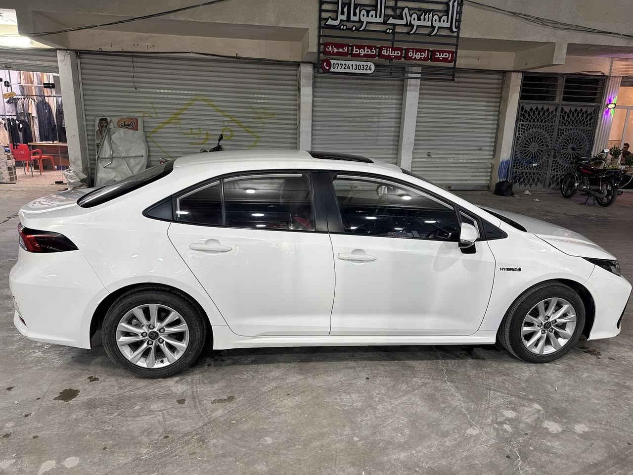 السلام عليكم
كورلا هايبرد موديل ٢٠٢٣ خليجي
فول مواصفات 
رقم بغداد 
ماشية ٥٩ الف
تخم تاير تايلندي شاده جديد 
بيها رصعة بالبنيد ورصعة باب الصدر 
والدعاميات بيهم شخوط 
والباقي مكفولة كلشي على وضع الشركة

السعر ١٤٨


**إذا كنت صاحب هذا الإعلان وتريد حذفه لأي سبب، رجاءا أرسل رسالة إلى الدعم الفني**