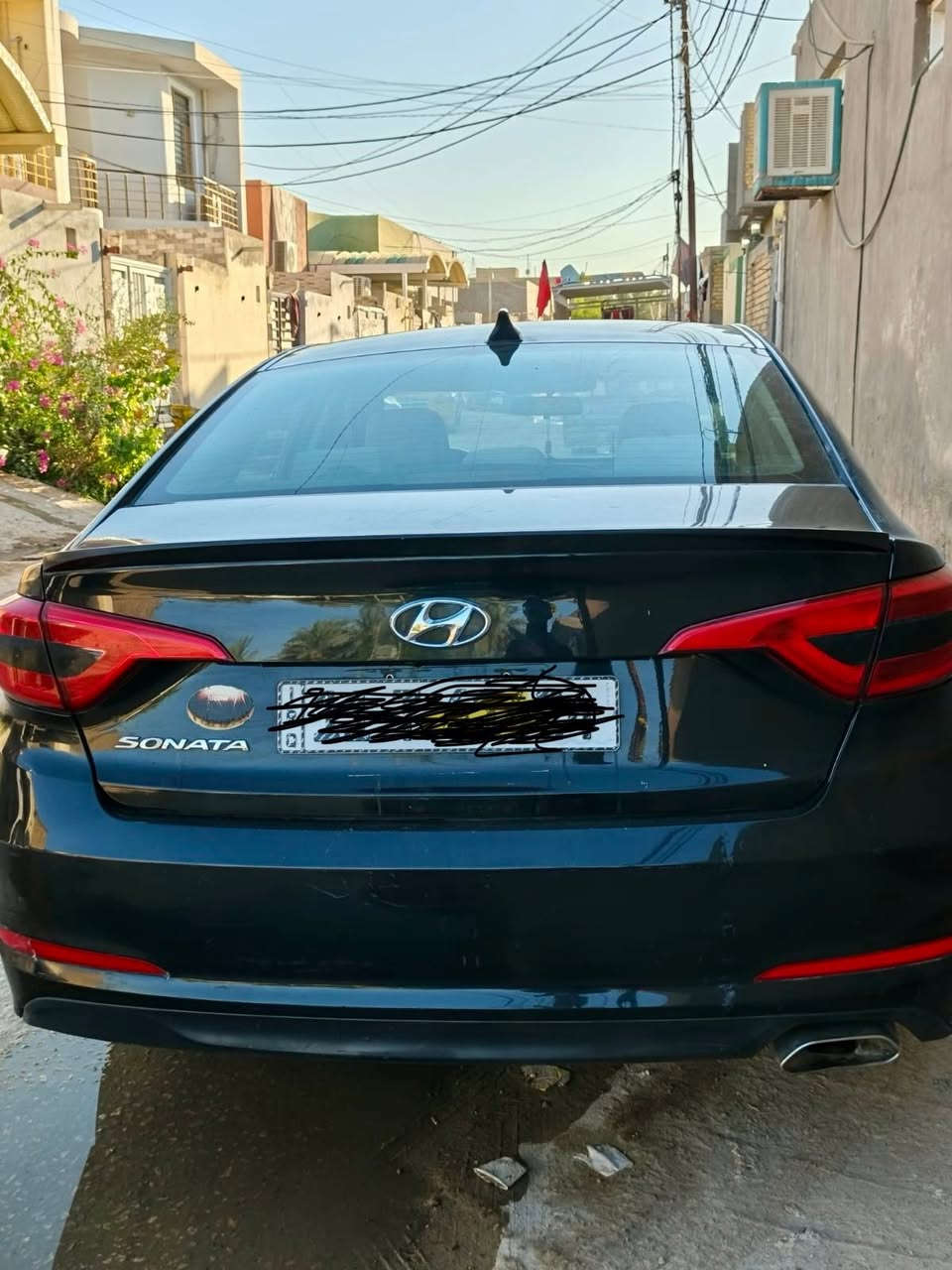 للبيع سوناته وارد امريكي ألون اسود حادث جهت السايق الباب السايق البابالخلفي بيه صبغات ابيع حزام السونار موجود بل صوررقم نكليزي بغداد سنويه 28 رقمي ***********.    سعر 110 بيه مجال قليل مكان النجف مديل 2016
