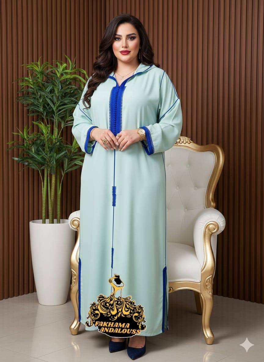 محبوبة الجماهير رجعات تاني بنائا على طلب الأبناء ديالنا
لعشاق الزي المغربي و الأناقة والخدمة المتقونة 
جينا وجبنا ليكم جلابة من أفخم أنواع كريپ 1er choix🥇 
🔘 جلابة فصالة مخزنية أوڤر سايز 
🔘 مطروزة بالطرز المعلم في الصدر واليد والكتف 
🔘 ومخدومة بالسفيفة العريضة 
🔘 والعقاد نص طوق بيد المعلم 
🔘 والفتيحات في الجناب بالسفيفة عريضة وبالعقيدات 
المقاسات :  S M L XL XXL 3XL 

تخفيض %


**إذا كنت صاحب هذا الإعلان وتريد حذفه لأي سبب، رجاءا أرسل رسالة إلى الدعم الفني**