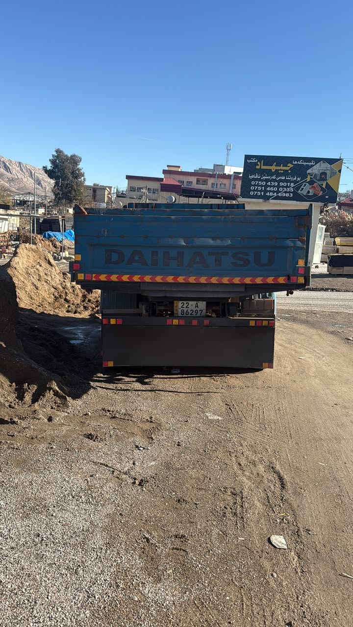 سياره دايهاتسو قلاب 
موديل 2006
***********
