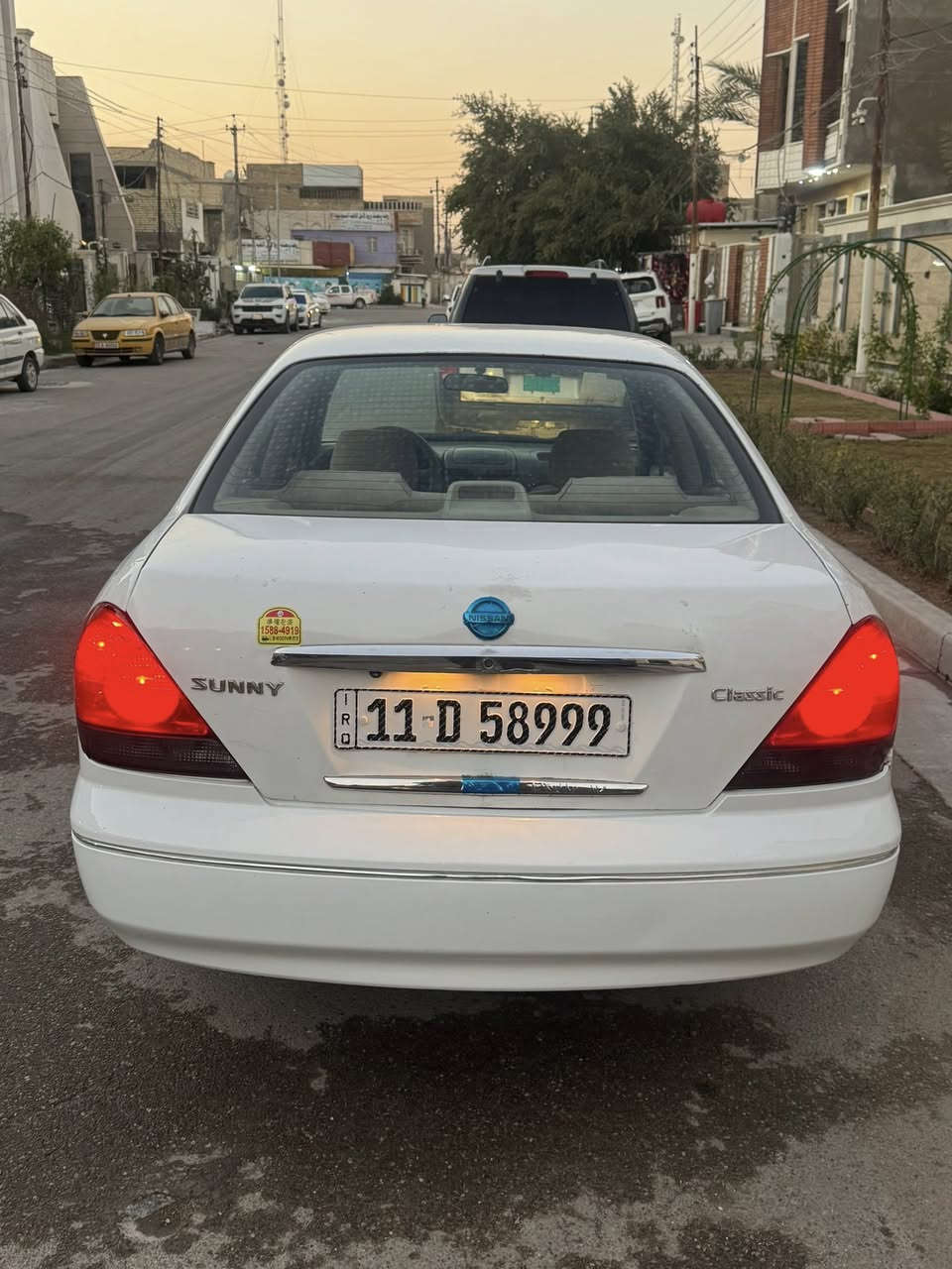 للبيع 
نيسان سني ياباني 2009
فول اوتوماتيك
جاهزه للاخير بدون نقص كير محرك كهربائيات كلشي شغال سويج ريمونت سنتر لك اربع جام كهرباء حداديه جديده خلفي امامي تبريد ثلج ومسويله ادامه كامله
رقم بغداد هزه جديده سنويه لل2030
بيه جاملغ امامي مبدل اصلي مال تفصيخ وبيه بارد 
سعر 98 مجال جدآ بسيط 
بغداد الشعب مقابيل سوق شلال
***********
