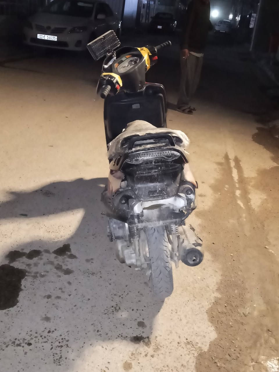 سلام عليكم دراجه فراشه نظيفه ماكينتها خير من الله تجفيت جديد كامله كهربائياتها الدراجه يحتاج لها بس سلف خير من الله الدراجه ما ناقصها اي شيء ب 300 وبيها مجال التواصل الخاص بغداد الزعفرانيه


**إذا كنت صاحب هذا الإعلان وتريد حذفه لأي سبب، رجاءا أرسل رسالة إلى الدعم الفني**