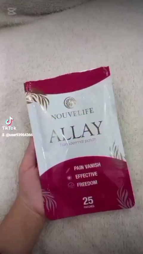 لصقات allay السحرية🔥
هذا المنتج السحري الرهيب بتركيبته المميزة الي كلها اعشاب 🌿
راح يخلصك من 
- الام المفاصل والعظام
- الروماتيزم 
- فقرات الرقبة والالام الظهر 
- عرق النسا
 •الم للشقيقة 
 • خافضة للحرارة 
 •الم الكسور 
 • الرضوض 
 • التشنجات العضلية

وكثير من المشاكل راح تحلها هاي اللصقات السحرية 
مكونة من الجينسيغ الاحمر ٫ الكولاجين المتحلل ٫ زيت الفلفل الحلو هذه لصقات باردة وليس حارة مثل باقي اللصقات 
يحتوي الكيس على 25 لصقة بفعالية تدوم 24-48 ساعة 💯
بهذه الصقات راح نقضي على اي مسكن ضار بالجسم كونها اعشاب طبيعية وليس فيها اي اضرار عن تجربة شخصية 
العدد 25 لصقة سعرهم 35 الف
كون العدد هواية  تكدر تاخذهم تستخدم منهم وتحتفظ بالباقي 
الاخصائية المعالجة الفيزيائية 
@إشارة


**إذا كنت صاحب هذا الإعلان وتريد حذفه لأي سبب، رجاءا أرسل رسالة إلى الدعم الفني**