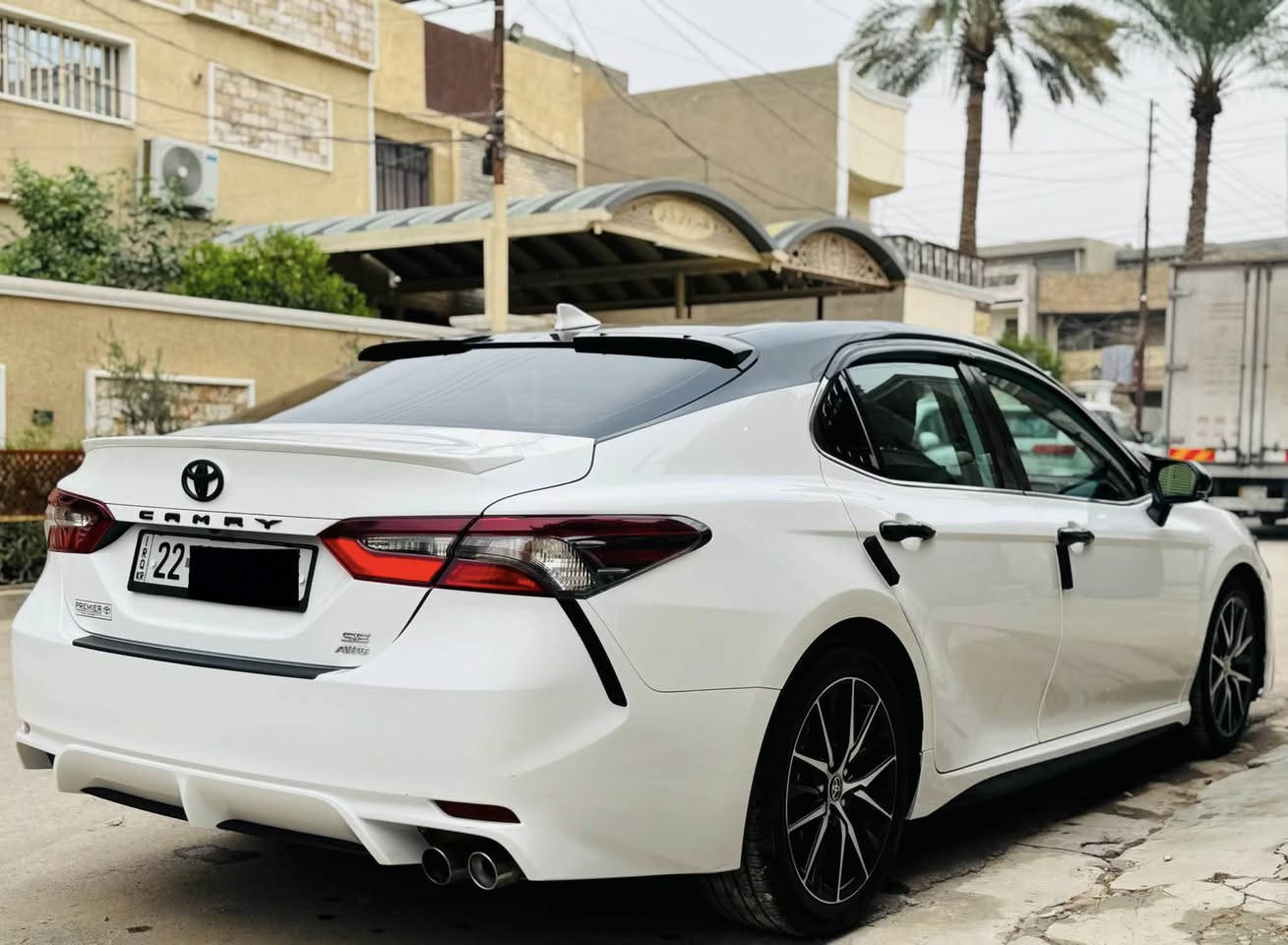 اللهم صلى على محمد وآل محمد
Camry SE 2023 
كامري محرك 2500 بانزين 
ألوان ابيض 
السيارة للبيع فقط
الضرر : بدون ايرباك  تبديل بنيد نفس اللون + جاملخ الأيسر تبديل نفس الون فقط صور الحادث موجودة بل نشر 
رقم الشاصي 4T1G11BKXPU085735

المواصفات

• شاشة كبيرة
• كاميرا خلفية 
• رادار امامي
• مانع تصادم
• محدد مسار
• تصحيح مسار
• مثبت سرعه
• مانع انزلاق
• نقطة عمياء
• اضوية اماميه زنون LED
• اضوية خلفية LED
• ليد زنون نهاري
• ويل قياس 18
   • نظام القيادة 3
      ECO + NORMAL + SPORT
   • نظام UTO HOLD
• نفكيشن
• اوامر صوتيه
• بلوتوث
• مدخل USB 2
      كفاله كير مكينه 
اسبير السيارة على وضعية الشركة منازل 
رقم أربيل الجديد
 ماشيه km70 
ملاحظه: القماره مغلفه فابلون اسود وتكدر أشيله للحمايه فقط 
السيارة مال بيت جداً نظيفة ماتصرف عليه دينار حيل معتني بيه تبديل الدهن من الحسام فقط
مكان السيارة بغداد
 
السعر 190$ 

 اتصل على الرقم *********** بي واتساب
