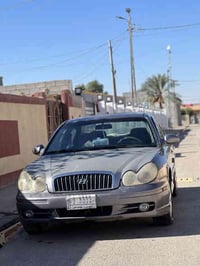 سوناتا وفود 2005  محرك 4  طخم تاير جديد  صدر امامي خلفي جديد  كير محرك...