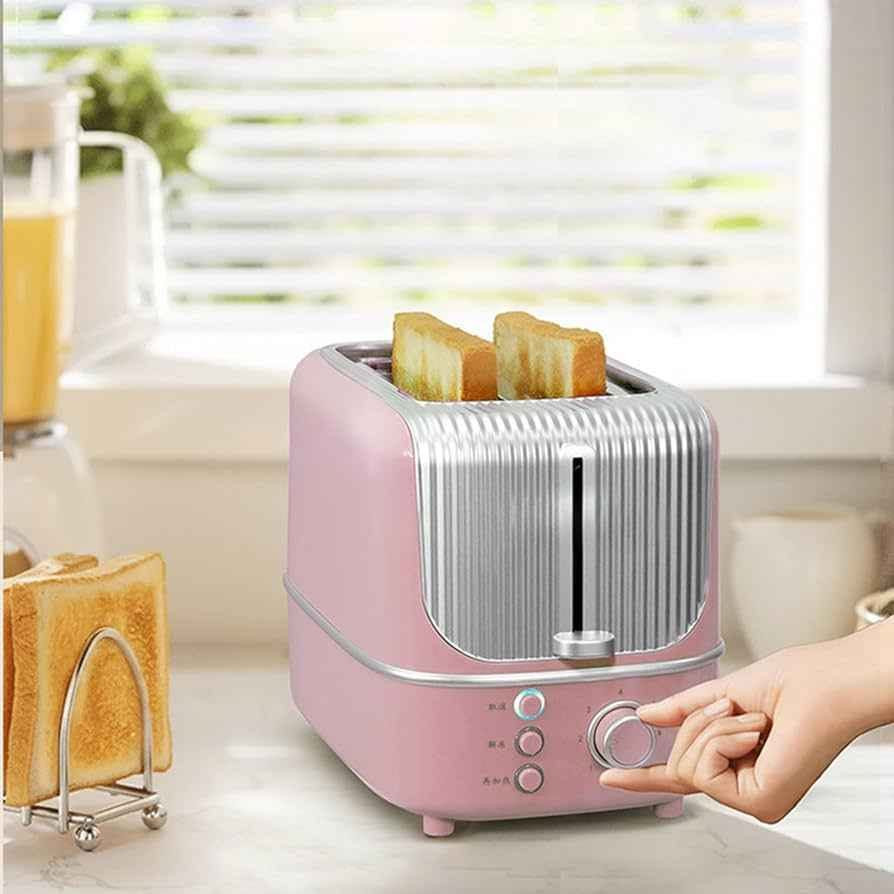 حمّاصة خبز كهربائية لشريحتين (2-Slice Toaster) بلون وردي وتصميم ريترو مميز، تبلغ قدرتها الكهربائية 800 واط (Real Power).أهم المواصفات والمميزات الموضحة على العلبة:السعة: تتسع لتحميص شريحتين من التوست في نفس الوقت.التحكم بالحرارة: تحتوي على 7 مستويات مختلفة لتعديل درجة التحميص (7 temperature settings) حسب الرغبة.أزرار التحكم: تأتي مزودة بـ 3 أزرار مع مؤشرات ضوئية تشمل وظائف: (إعادة التسخين Reheat، إلغاء العملية Cancel، وإذابة التجميد Defrost). بغداد, العراق


**إذا كنت صاحب هذا الإعلان وتريد حذفه لأي سبب، رجاءا أرسل رسالة إلى الدعم الفني**