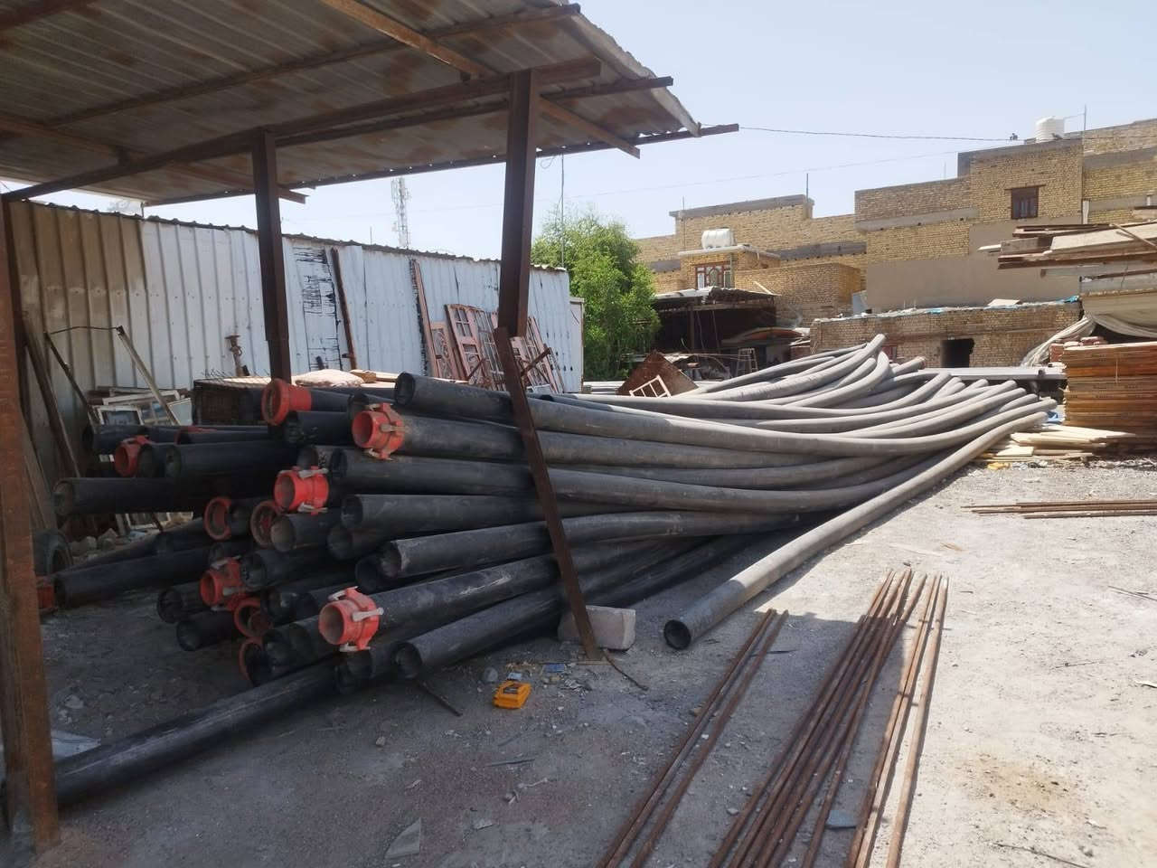 للبيع بواري بولي اثيلين 6 انج
HDPE 100 
ضغط عالي
قياس 6 انش العدد 1500 متر للبيع 
مستخدمة نصف موسم 
مع كاوية لحام 
***********

الكوت محافظة واسط
